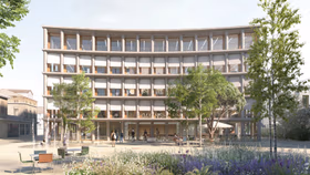 Visualisierung Stadthaus Romanshorn Landschaftsgestaltung ensphere