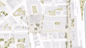Lageplan eines Projekts Landschaftsgestaltung ensphere