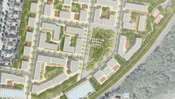 Lageplan Oranienburger Strasse Detailansicht Quarterier Gruene Lunge Wettbewerbsbeitrag ensphere