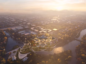 Ensphere Alisher Navoi Institute Aerialview