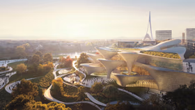 Ensphere Alisher Navoi Institute Facing The River View