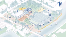 Ensphere Erweiterung Kulturzentrum Wilhelmshaven Skizze