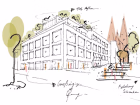 Ensphere Karstadt Haus B In Luebeck Sketch