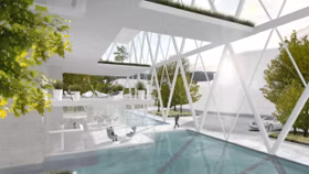 Ensphere Markas Headquarter Bozen Glasfassade