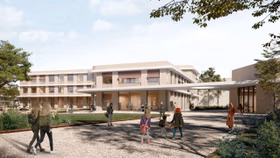 Oberschule Leipzig Aussenansicht 2