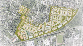 Lageplan 50 Jahre Wettbewerbsbeitrag Oranienburger Strasse ensphere