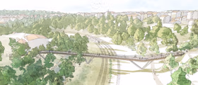Ensphere Bruecke In Rottweil Sketch