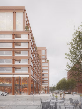 Ensphere Spaldingstrasse Fassade
