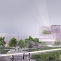 Ensphere Deutsche Einheit Zukunftszentrum Haale Saale Perspective Render Header