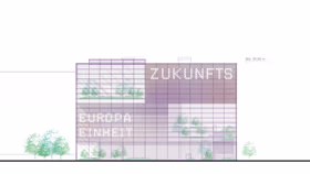 Ensphere Deutsche Einheit Zukunftszentrum Haale Saale Schnitt